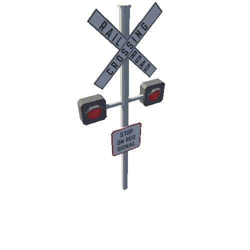 SPW_Urban_Road Sign_RailRoad Cross